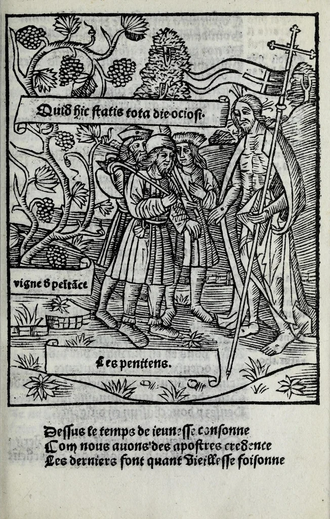 An illustration from La forest de conscience contenant la chasse des princes spirituelle, 1516, leaf 41