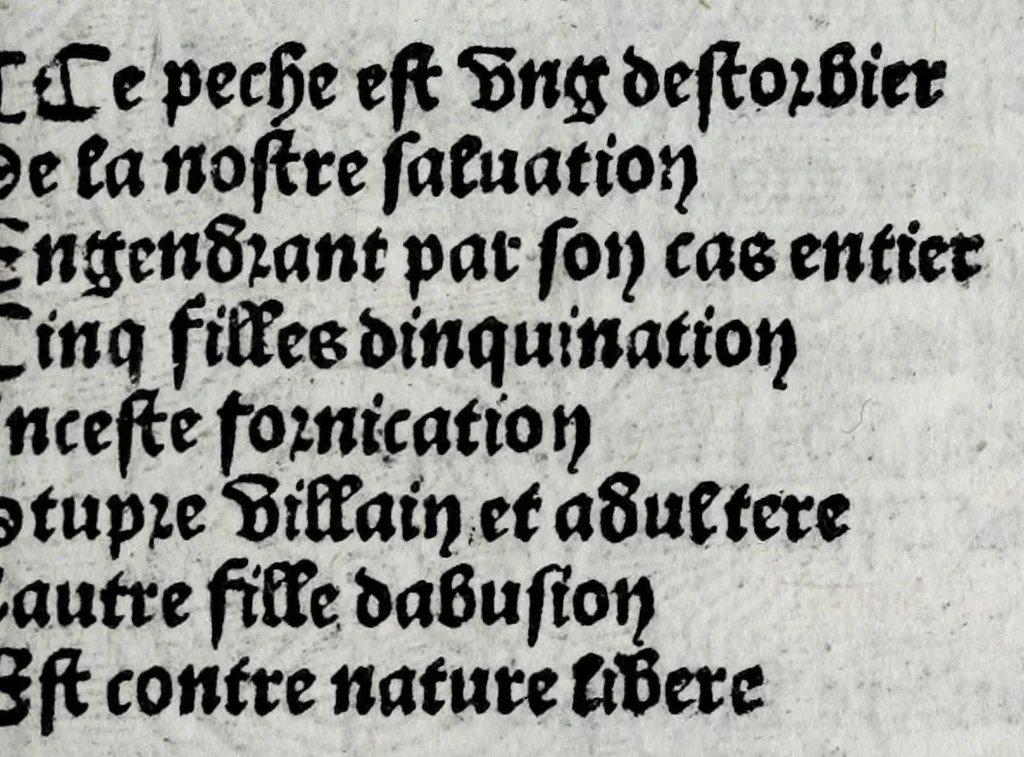 An illustration from La forest de conscience contenant la chasse des princes spirituelle, 1516, leaf 89