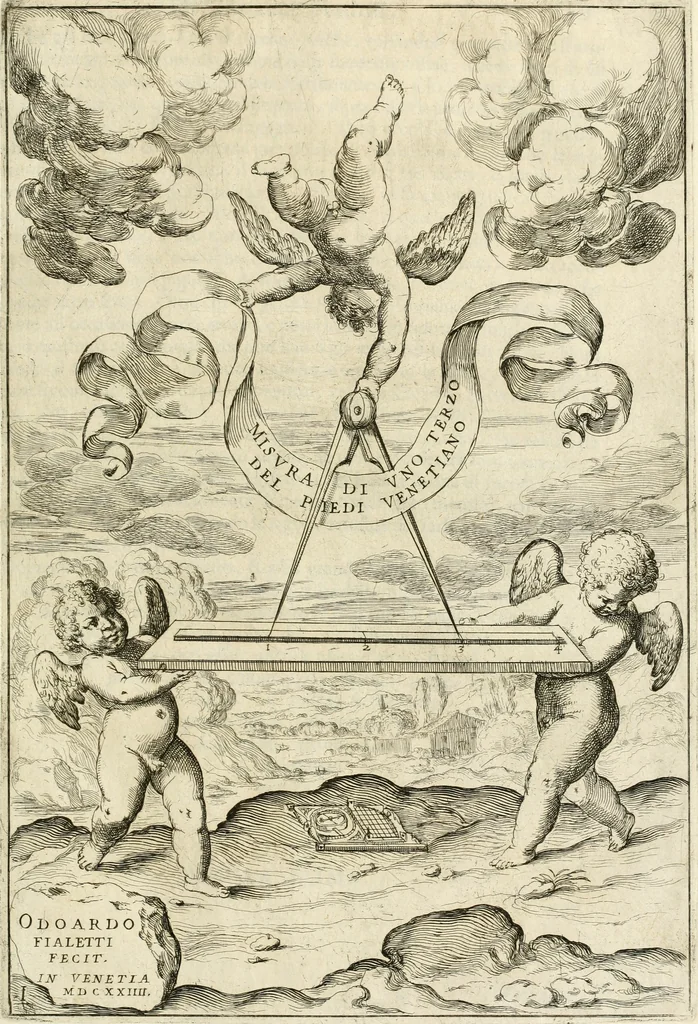 An illustration from La fortificatione, guardia, difesa, et espugnatione delle fortezze esperimentata in diuerse guerre, 1624, leaf 38