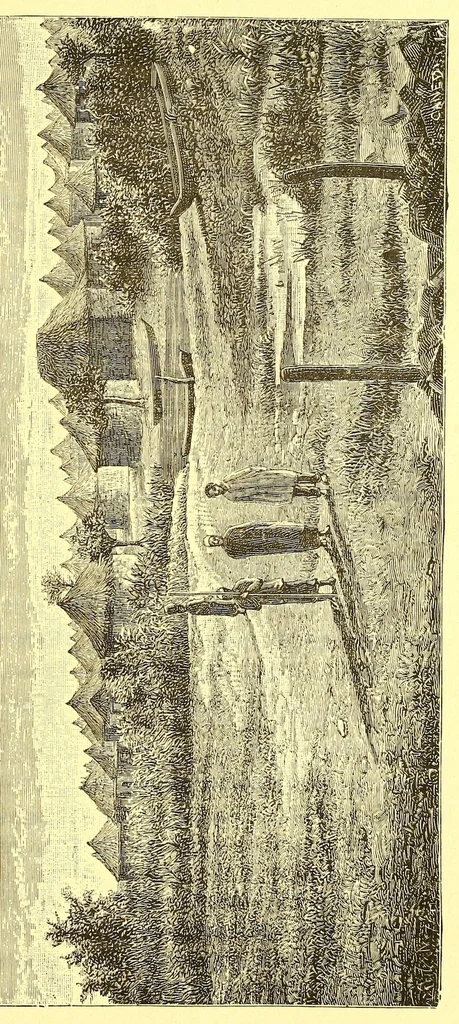 An illustration from La France au pays noir, 1893, leaf 143