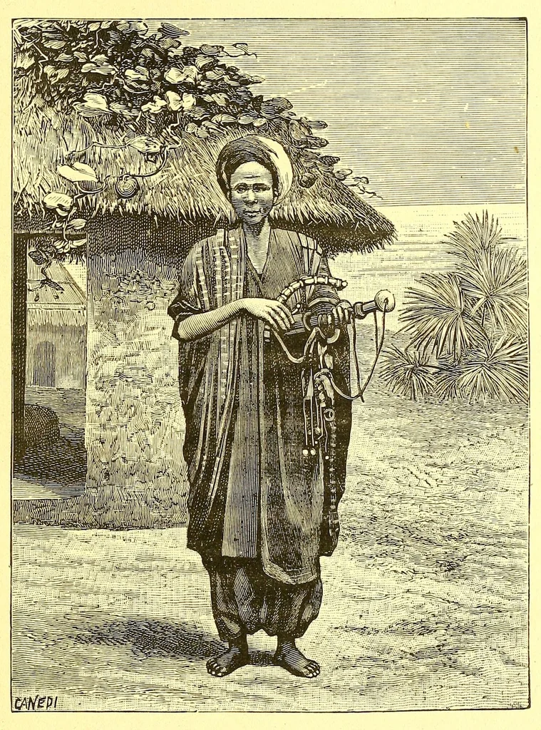 An illustration from La France au pays noir, 1893, leaf 191