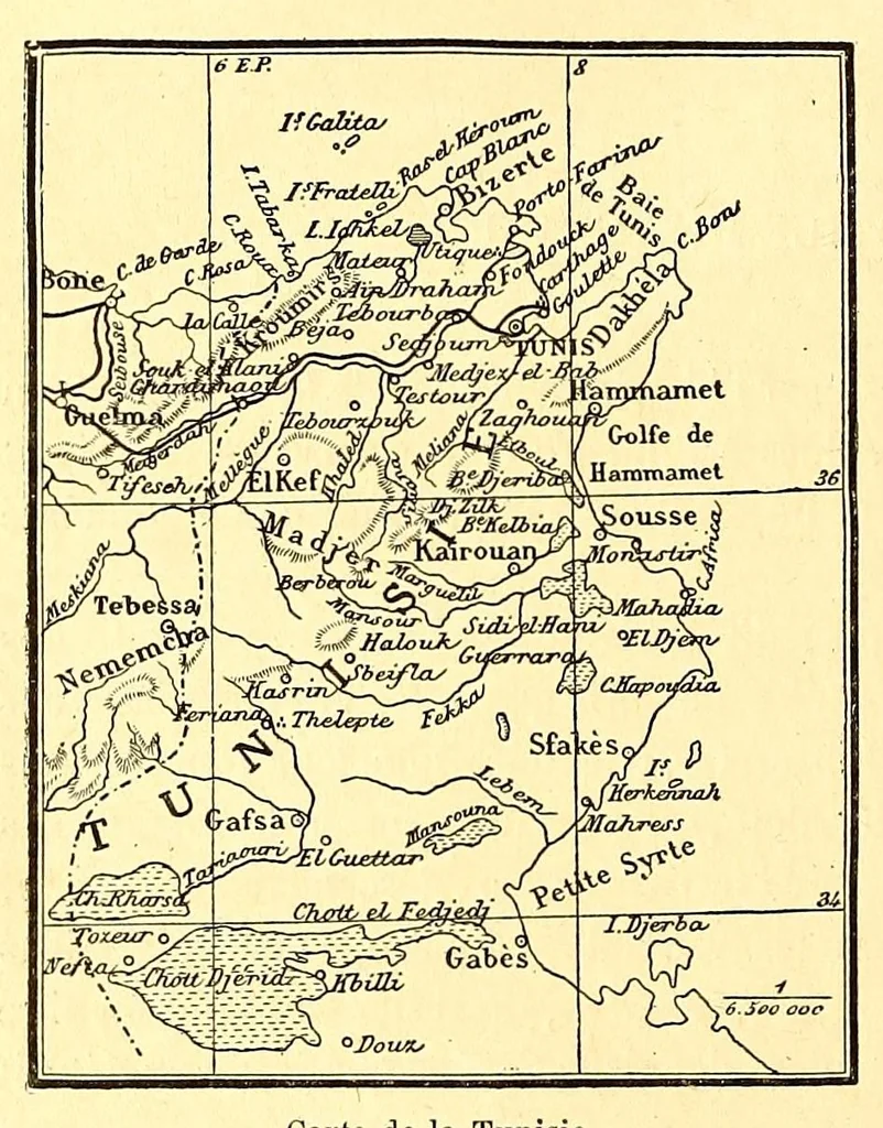 An illustration from La France coloniale illustrée : l'Algérie et les autres colonies françaises considerées au point de vue historique, géographique, ethnographique et commercial, 1895, leaf 100