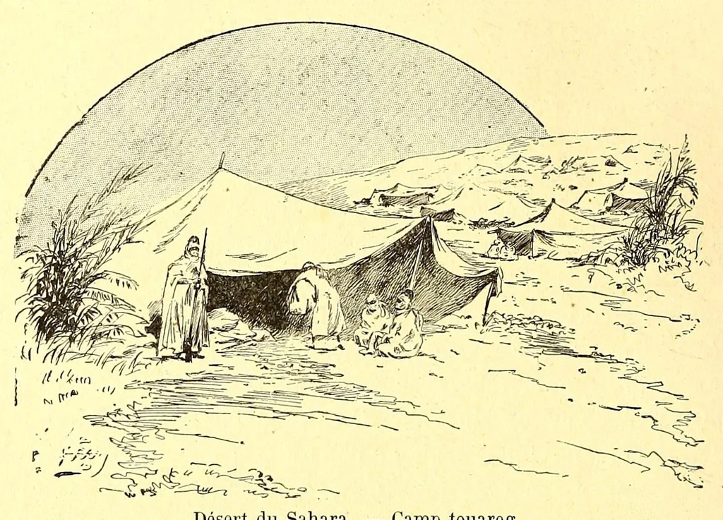 An illustration from La France coloniale illustrée : l'Algérie et les autres colonies françaises considerées au point de vue historique, géographique, ethnographique et commercial, 1895, leaf 156