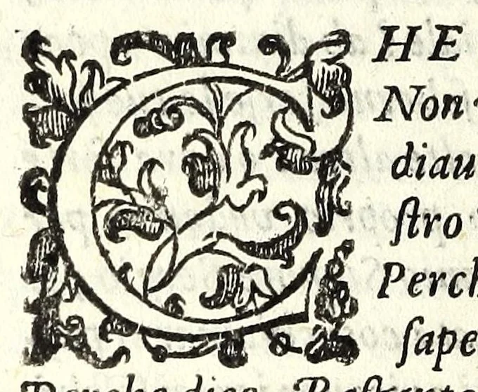 An illustration from La fravde : comedia nvova, 1597, leaf 32
