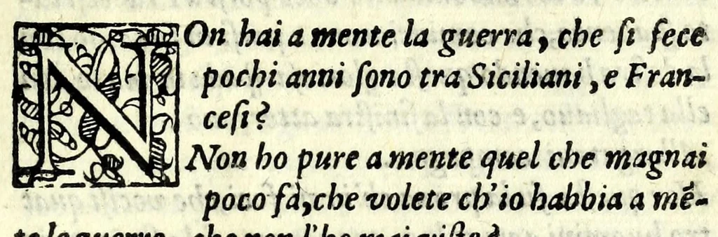 An illustration from La fravde : comedia nvova, 1597, leaf 83