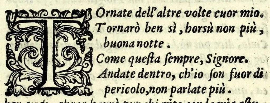 An illustration from La fravde : comedia nvova, 1597, leaf 97