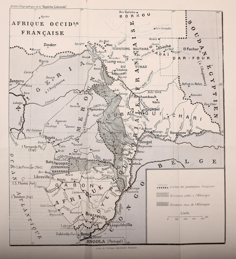 An illustration from L'Afrique equatoriale illustrée, 1913, leaf 185