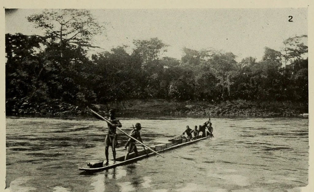 An illustration from L'Afrique equatoriale illustrée, 1913, leaf 89