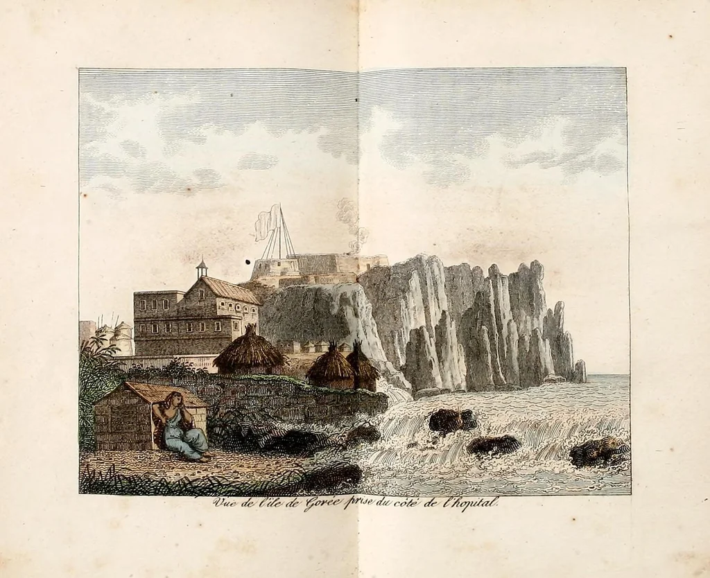 An illustration from L'Afrique, ou Histoire, moeurs, usages et coutumes des africains : le Sénégal, 1814, leaf 135