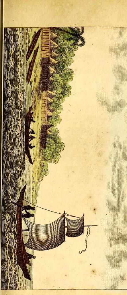 An illustration from L'Afrique, ou Histoire, moeurs, usages et coutumes des africains : le Sénégal, 1814, leaf 79