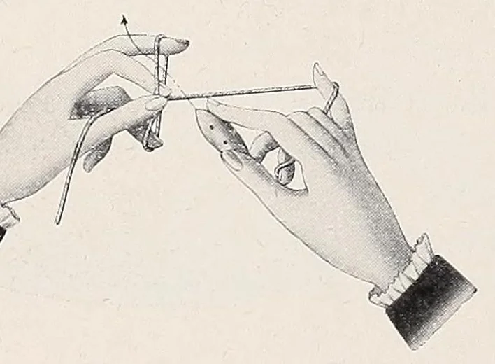 An illustration from La Frivolité, 1900, leaf 14