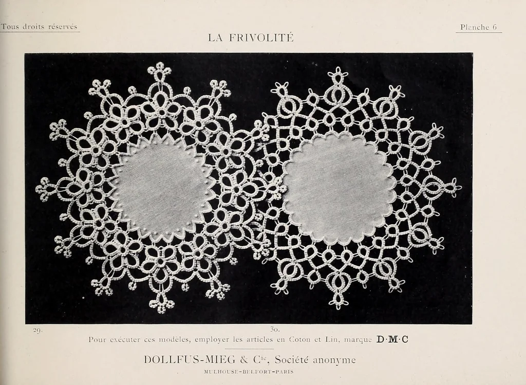 An illustration from La Frivolité, 1900, leaf 51
