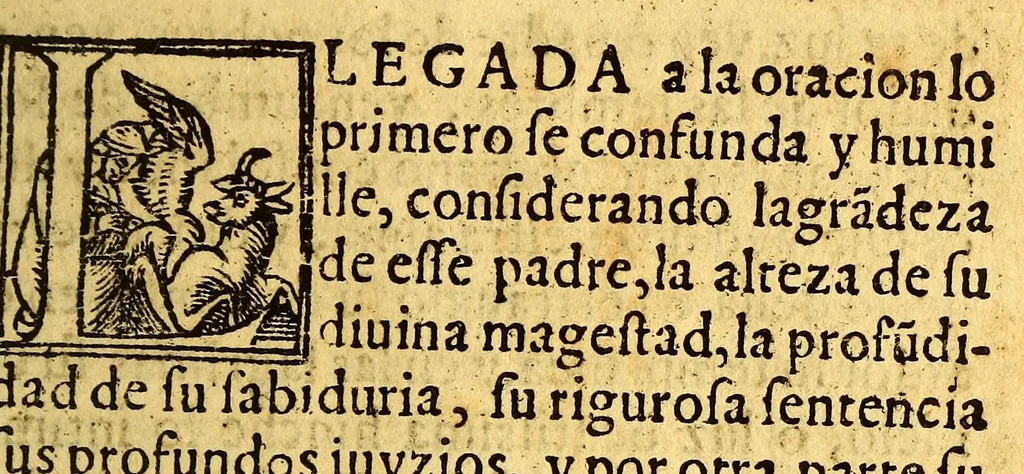 An illustration from La fundacion y summario de indulgencias del sacro Orden de Nuestra Señora de la Merced, Rede[m]ption de Captiuos. : Con vn breve tractado q[ue] enseña el camino d[e] la vida perfecta,, 1595, leaf 131
