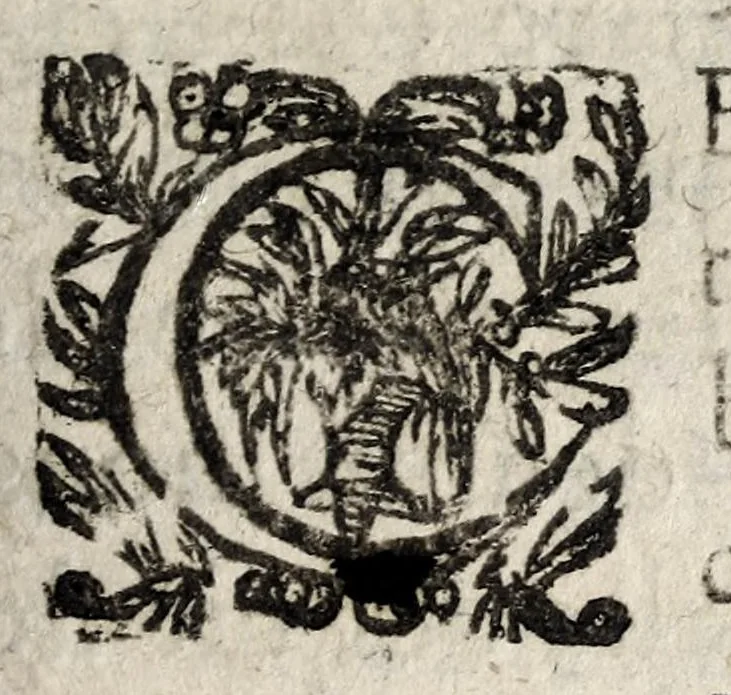 An illustration from La galerie ou les tableaux des dames illustres, 1642, leaf 207