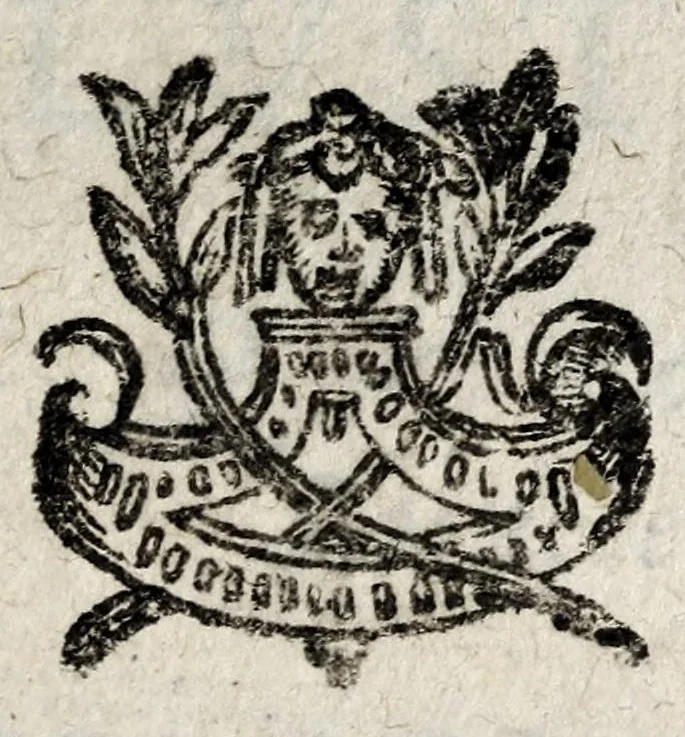 An illustration from La galerie ou les tableaux des dames illustres, 1642, leaf 265