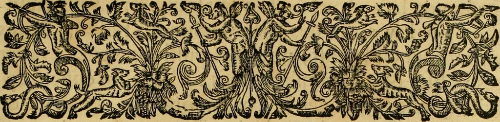 An illustration from La gallerie des femmes fortes, 1647, leaf 154