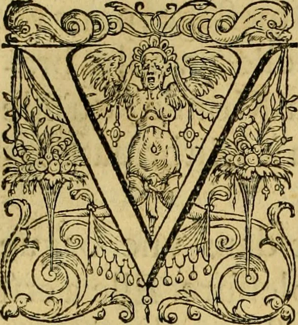An illustration from La gallerie des femmes fortes, 1647, leaf 202