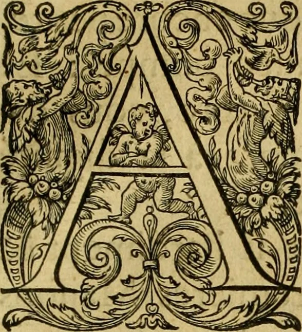 An illustration from La gallerie des femmes fortes, 1647, leaf 256