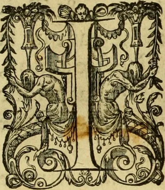 An illustration from La gallerie des femmes fortes, 1647, leaf 336