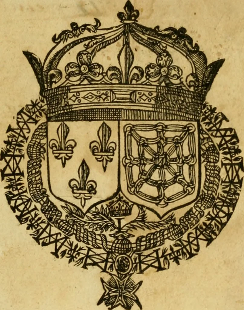 An illustration from La gallerie des femmes fortes, 1647, leaf 4
