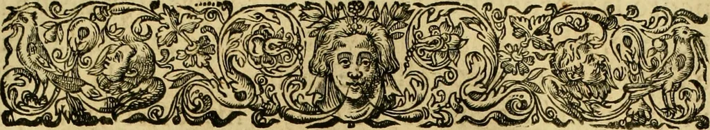 An illustration from La gallerie des femmes fortes, 1647, leaf 422