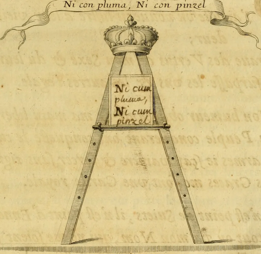 An illustration from La gallerie des femmes fortes, 1647, leaf 44
