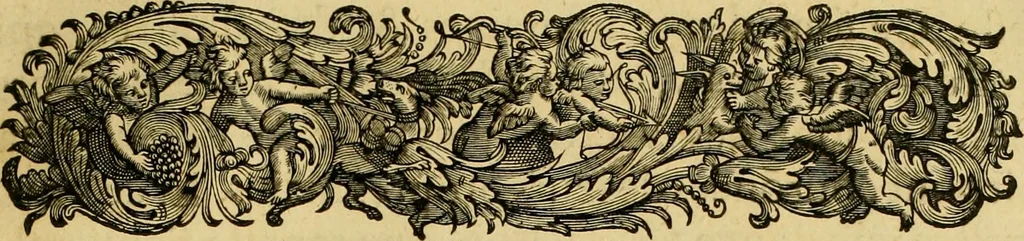 An illustration from La gallerie des femmes fortes, 1647, leaf 8