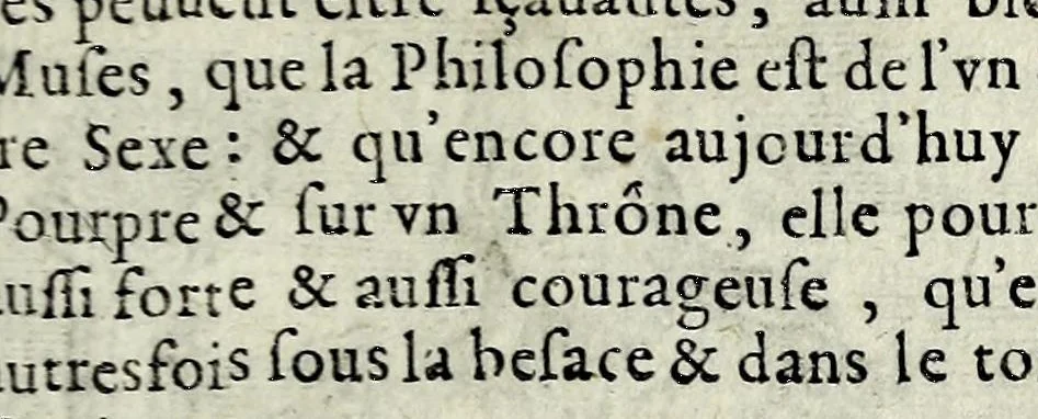 An illustration from La gallerie des femmes fortes, 1665, leaf 475