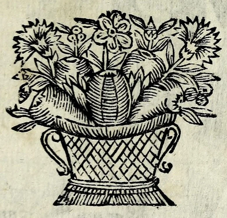 An illustration from La gallerie des femmes fortes, 1665, leaf 527