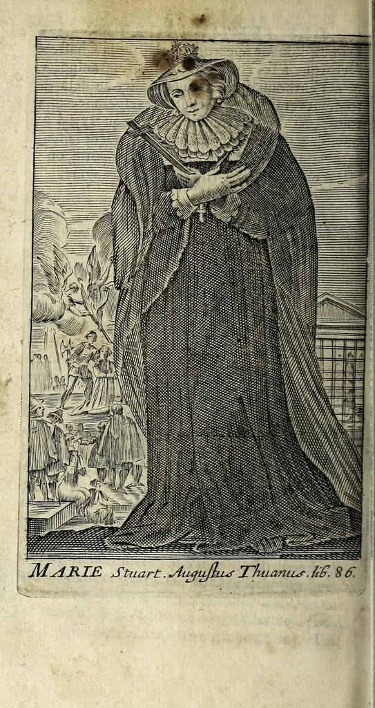 An illustration from La gallerie des femmes fortes, 1665, leaf 600