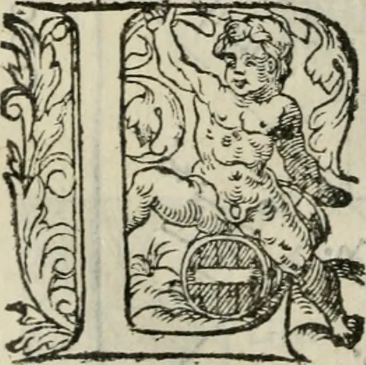 An illustration from La geomance dv Seigneur Christofe de Cattan, gentilhomme Geneuoys. Liure non moins plaisant & recreatif. Auec la roüe de Pythagoras, 1558, leaf 109