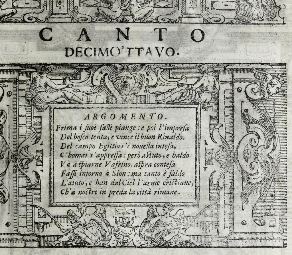 An illustration from La Gerusalemme di Torquato Tasso, 1617, leaf 223