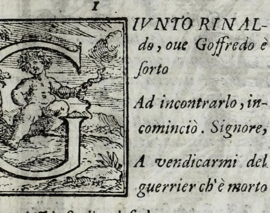 An illustration from La Gerusalemme di Torquato Tasso, 1617, leaf 223