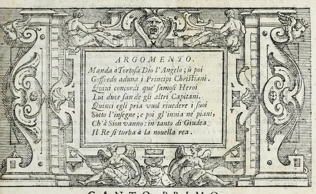 An illustration from La Gerusalemme di Torquato Tasso, 1617, leaf 25