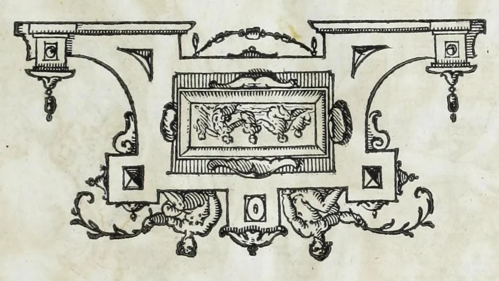 An illustration from La Gerusalemme di Torquato Tasso, 1617, leaf 57
