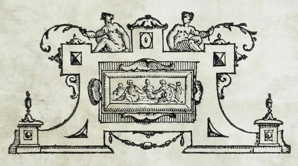 An illustration from La Gerusalemme di Torquato Tasso, 1617, leaf 95