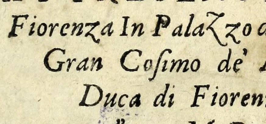 An illustration from La gioia : comedia molto dilettevole, & ingegnosa, 1586, leaf 5