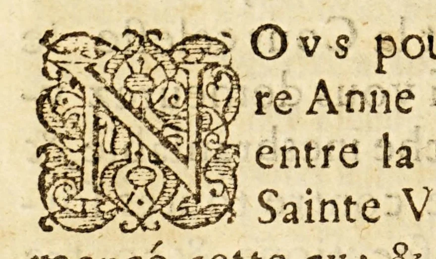 An illustration from La gloire de s. Vrsule diuisee en deux parties. : La premiere contient l'histoire & martyre des onze mille vierges, auec quelques considerations là dessus. La deuxieme est vn abregé de la vie d'aucunes filles de s. Vrsule, signalées en sainteté., 1656, leaf 184