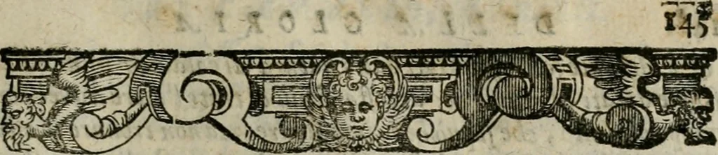 An illustration from La gloria del cavallo. Opera dell' illvst. sig. Pasqual Caracciolo...Di nuouo ricorretta, e ristampata: & in quest' vltima edittione aggiunteui le postille .., 1608, leaf 216