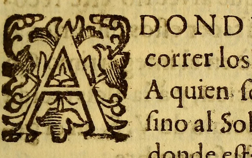 An illustration from La gran fee del centurion español: : Sermon moral que en la Capilla del Santo Oficio de la Inquisicion desta ciudad de los Reyes Lima, el primer iueues de Quaresma predico el Doct. D. Nicolas Antonio Diez de San Miguel, y Solier, doctor en sagrada theologia por esta Real Vniversidad, racionero entero desta S. Iglesia Metropolitana, examinador synodal deste arȯbispado, y calificador del Santo Oficio, en 4. de febrero de 1693:, 1695, leaf 9