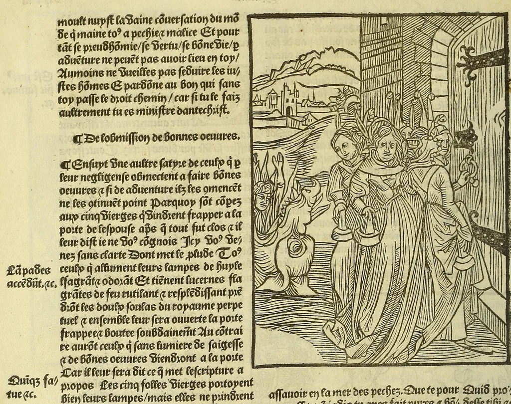 An illustration from La gra[n]t nef des folz du mo[n]de ., leaf 154
