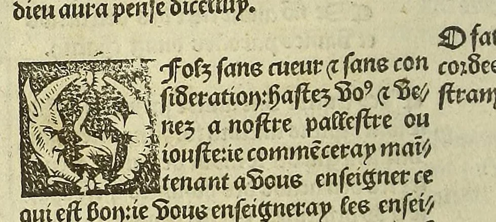 An illustration from La gra[n]t nef des folz du mo[n]de ., leaf 62