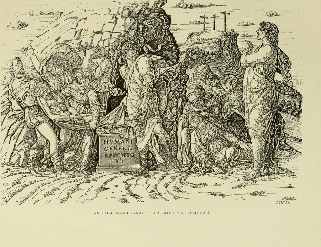 An illustration from La gravure en Italie avant Marc-Antoine (1452-1505), 1883, leaf 102