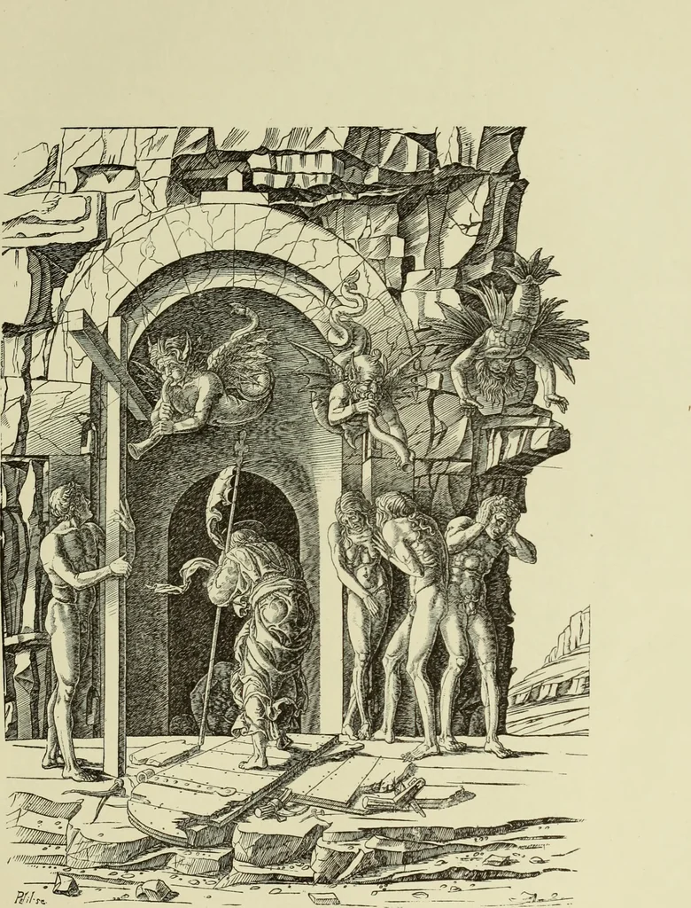 An illustration from La gravure en Italie avant Marc-Antoine (1452-1505), 1883, leaf 106