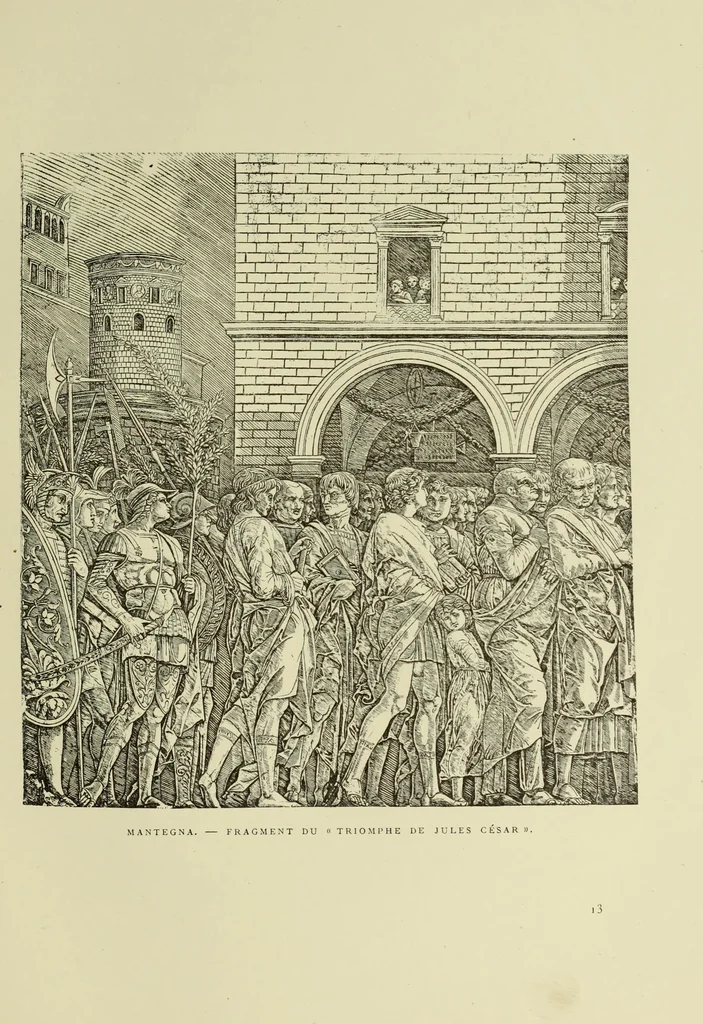 An illustration from La gravure en Italie avant Marc-Antoine (1452-1505), 1883, leaf 110