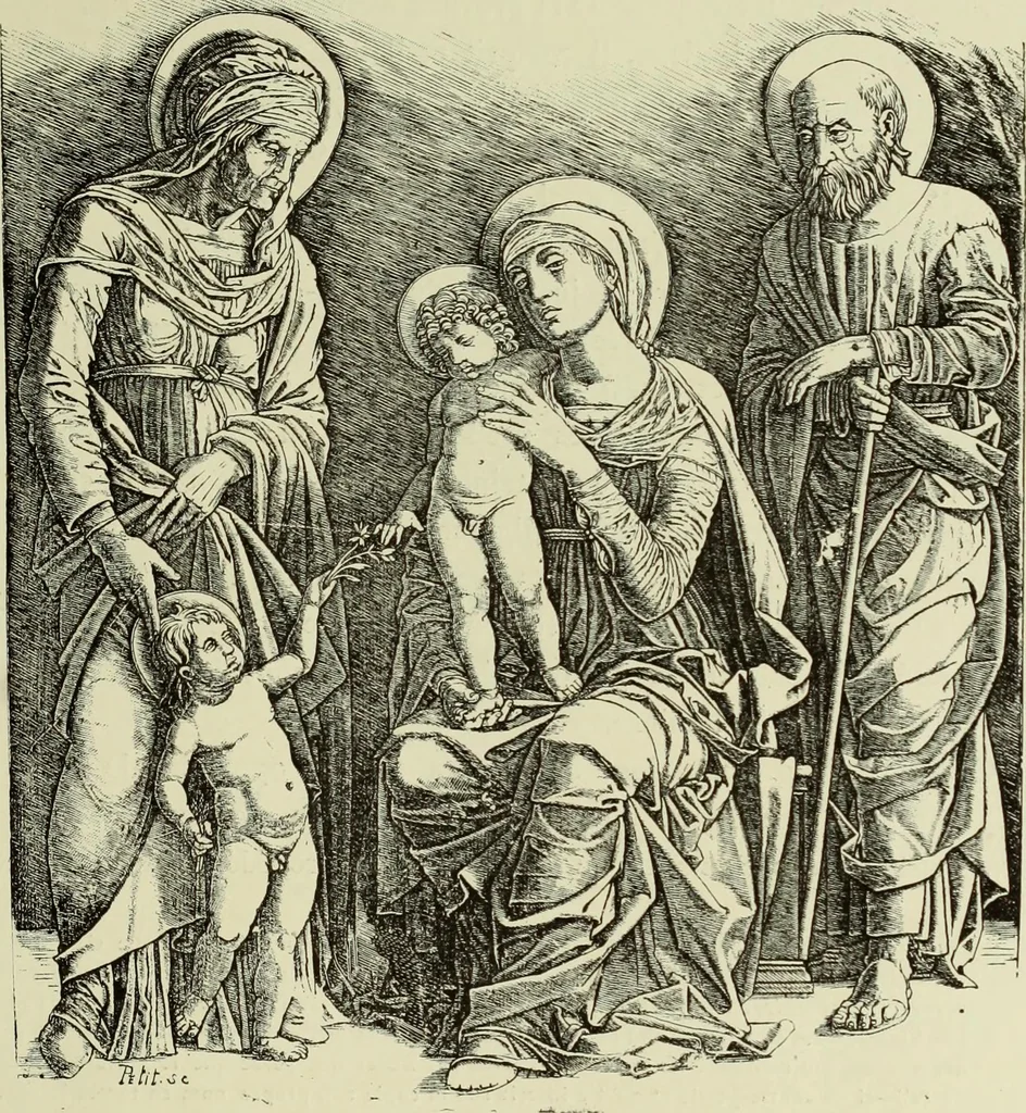 An illustration from La gravure en Italie avant Marc-Antoine (1452-1505), 1883, leaf 144