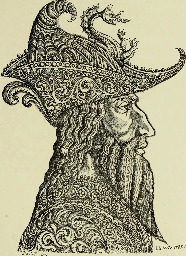 An illustration from La gravure en Italie avant Marc-Antoine (1452-1505), 1883, leaf 160