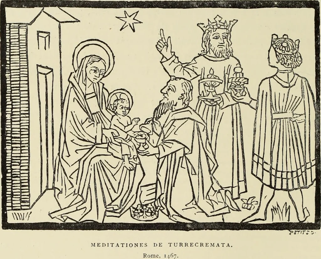 An illustration from La gravure en Italie avant Marc-Antoine (1452-1505), 1883, leaf 213
