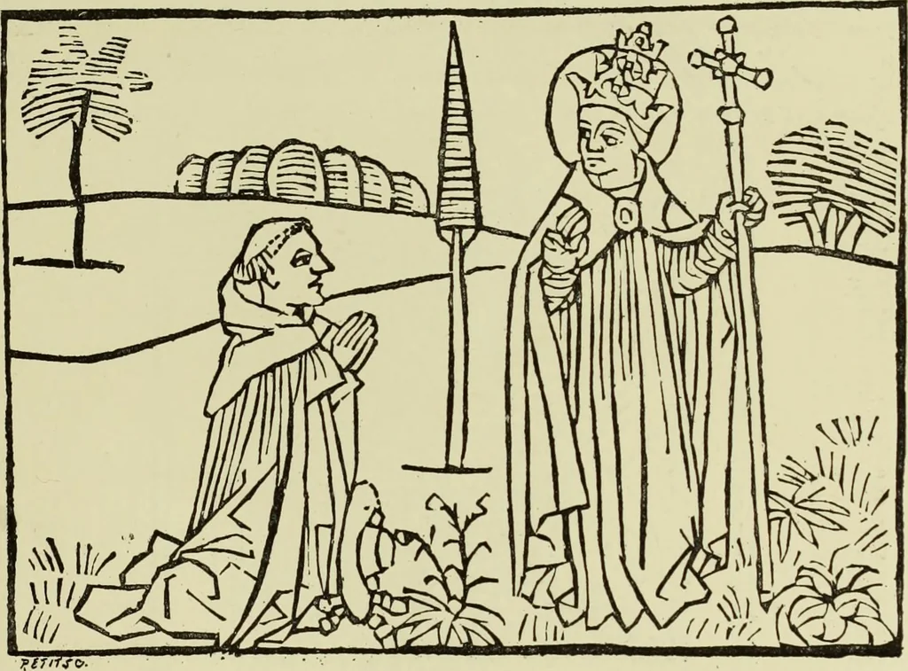 An illustration from La gravure en Italie avant Marc-Antoine (1452-1505), 1883, leaf 214