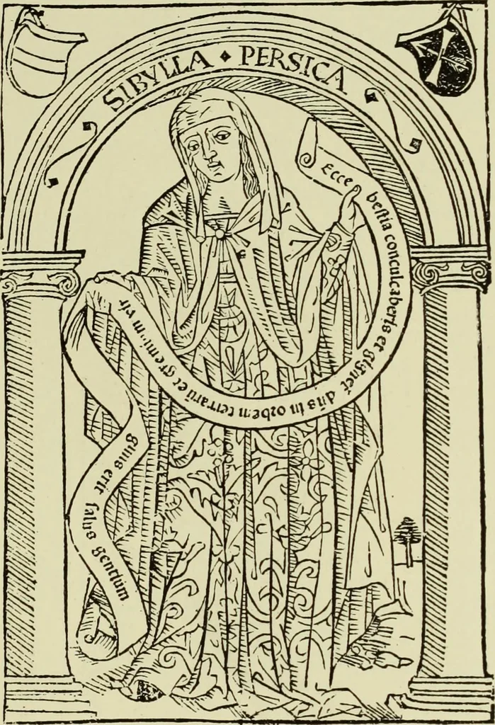 An illustration from La gravure en Italie avant Marc-Antoine (1452-1505), 1883, leaf 216